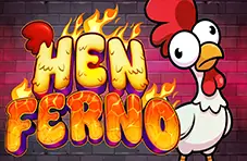 Henferno game art from Springbok Casino's lobby