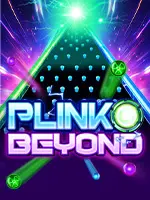 Plinko Beyond game art from Springbok Casino's lobby